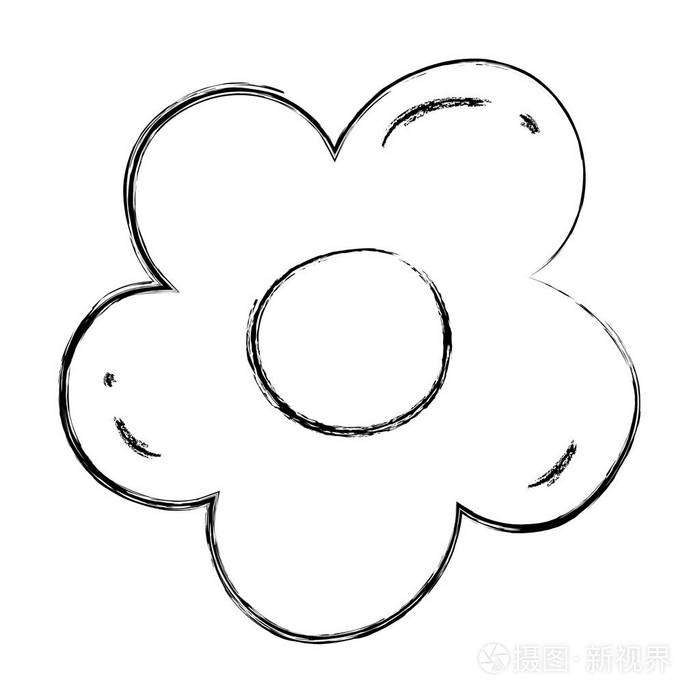 美丽自然花瓣设计矢量图