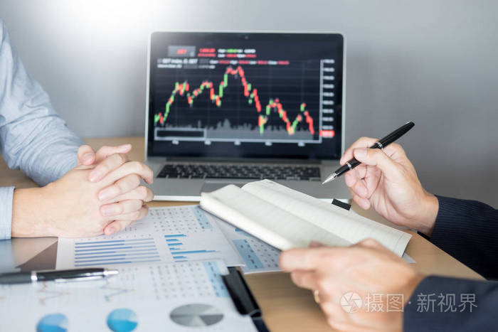 股票交易员看金融分析营销报告在线交易股票