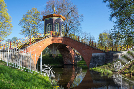 s park in Tsarskoe Selo Pushkin, Saint Petersburg, Russia