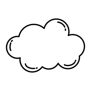 线条自然蓬松云天设计插图