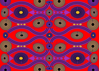 矢量非洲印花织物民族手工装饰为您的设计民族和部落主题几何元素。 矢量纹理非洲纺织安卡拉时尚风格。 帕雷奥包裹裙蜡染风格