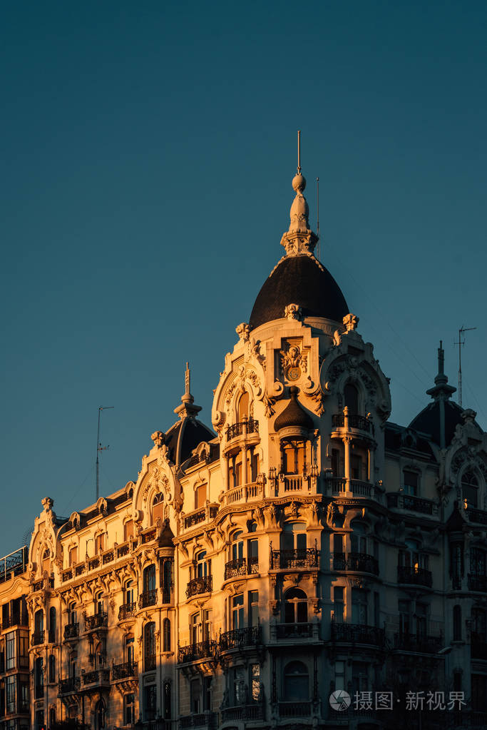 西班牙马德里的历史建筑