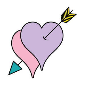 爱心箭头图片