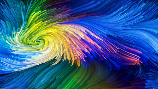 运动系列中的颜色.