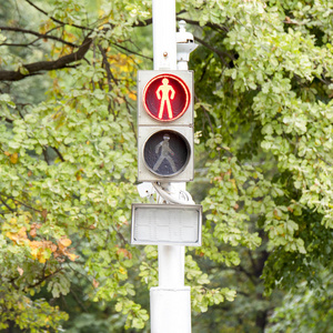 红绿灯, 红色信号禁止人员移动
