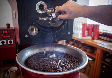 新鲜咖啡豆新鲜烤纺机专业