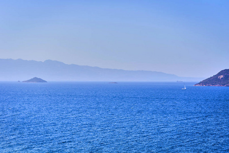 户外度假海景暑期旅游概念照片