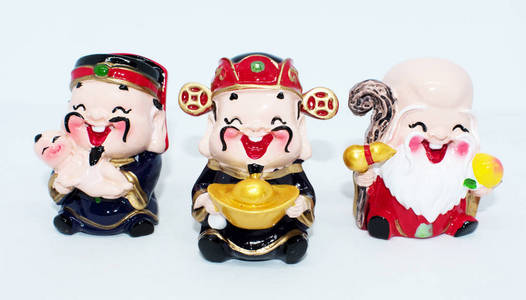 福禄寿——中国三星幸运之神照片