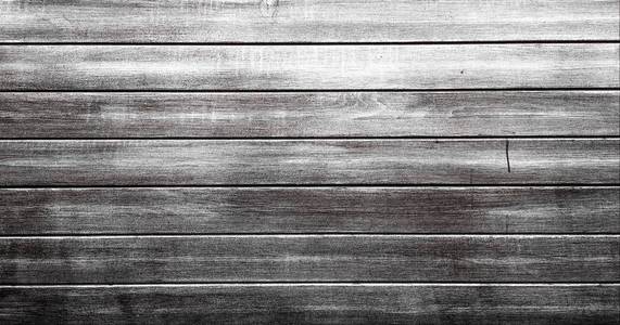 棕色木制纹理背景，深橡木的风化痛苦洗涤木材与褪色清漆油漆显示木纹纹理。洗硬木木板图案桌面视图