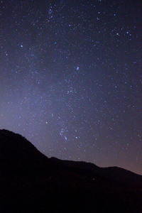 英仙座流星雨和星星图片