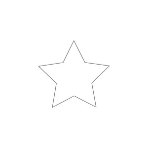 简单的平面矢量图标插图. 轮廓线符号可编辑笔画照片