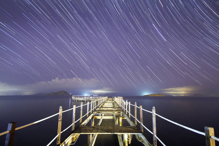 英仙座流星雨和星星图片