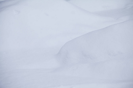 抽象的雪形，雪质