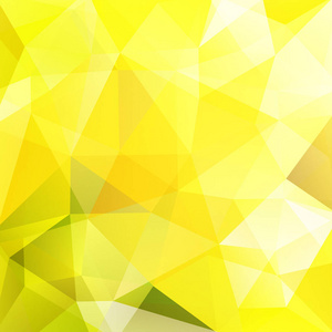 抽象几何风格黄色背景。 商业背景矢量图