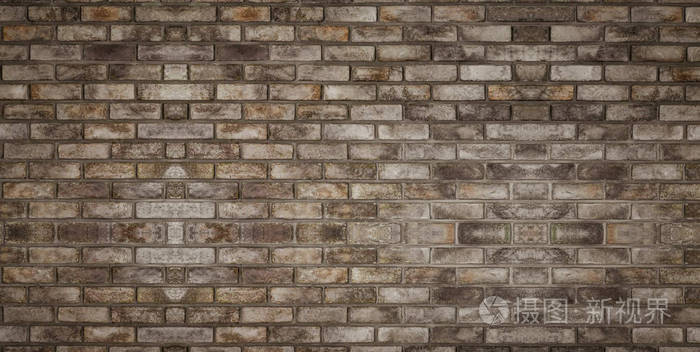 砖墙背景与旧纹理图案复古风格和复古内饰