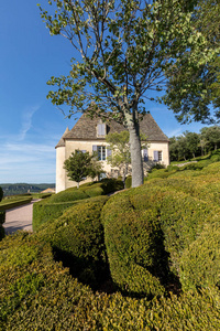 法国多尔多涅地区贾丁德马奎萨克花园中的阁楼