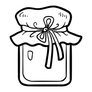 妖精帽和镜头耀斑彩色的糖果罐矢量卡通插