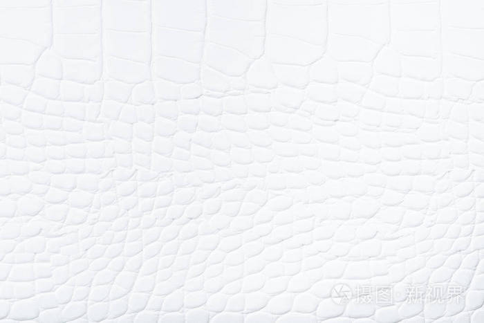 纯白色皮革纹理背景