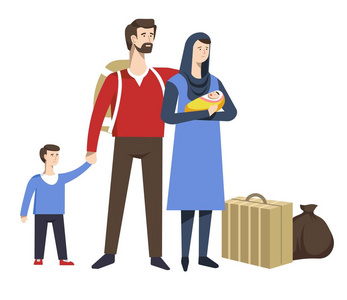 贫穷的家庭图片