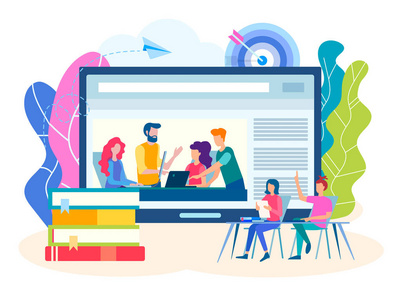 学术团队图片-学术团队素材-学术团队插画-摄图新视界