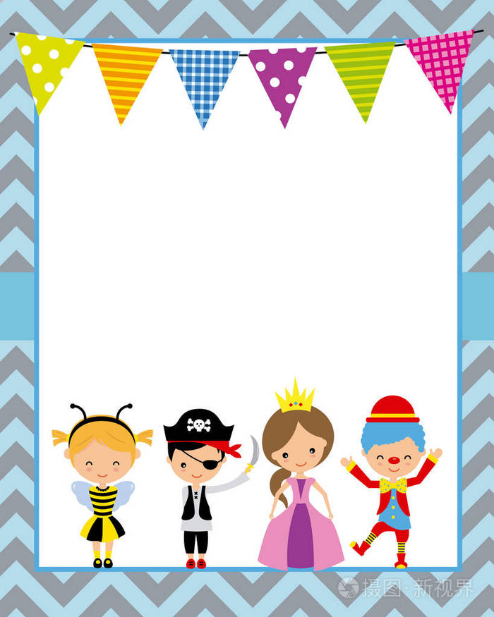 化妆舞会海报.文本空白