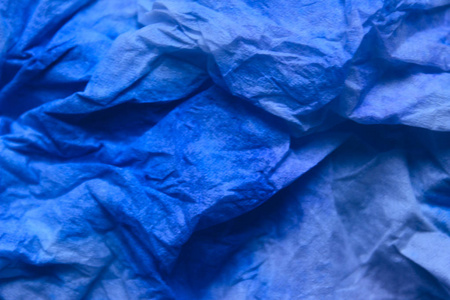 惊人的蓝色背景。 模糊的抽象纹理。 蓝色背景。