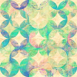 水彩手绘彩色无缝图案. 水彩圆形纹理. 用于纺织壁纸包装的打印.照片