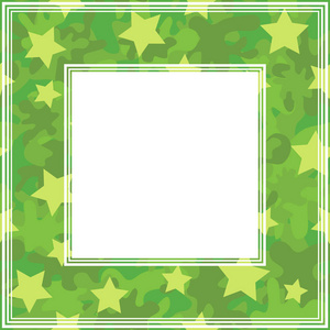 与时尚迷彩图案的边界. 相框或家居装饰的设计元素.照片