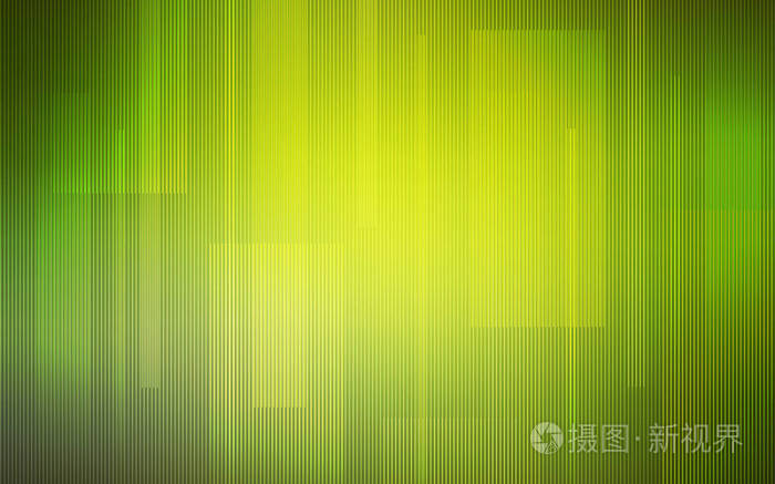 浅绿色黄色矢量背景与直线。 现代几何抽象插图与线条。 智能设计为您的商业广告。