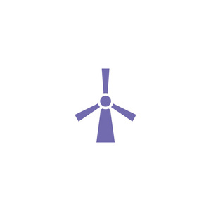 风力发电机 web 图标