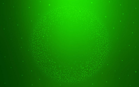 浅绿色矢量背景与星系星。 在抽象模板上闪耀着天空星星的插图。 天文学网站的模式。