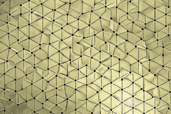 三角形重复图案的急性纹理