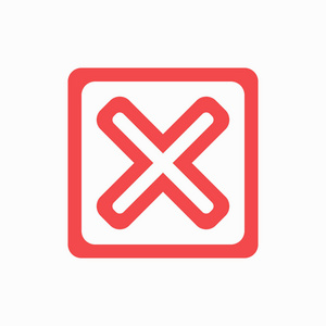 错误正确图标错误图标,不正确的向量照片