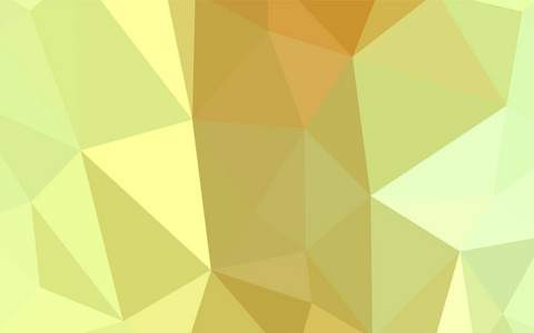 浅绿色，黄色矢量低聚布局。创意几何插图在折纸风格与梯度。你背景的纹理图案。