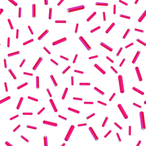 浅粉红色矢量无缝等距背景与条纹。 彩色闪光插图与线条抽象模板。 壁纸面料制造商的设计。