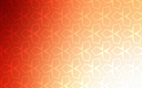 浅橙色矢量覆盖多边形风格。 带有矩形的抽象梯度插图。 现代模板为您的登陆页面。