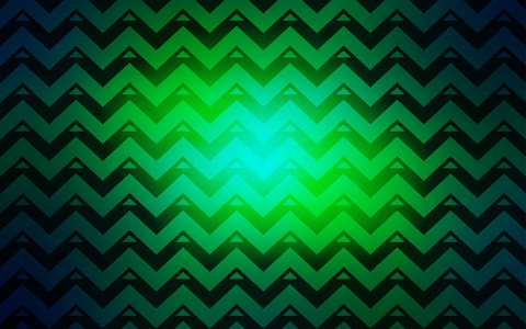 浅蓝色，绿色矢量封面与多边形风格。带有彩色梯度的抽象背景上的三角形。最佳设计海报，横幅。