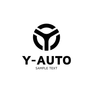 矢量字母y圆型图标.字母标签标志的品牌和身份.文字符号说明照片