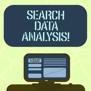 编写文本编写搜索数据分析。用分析工具评估数据的概念意义过程