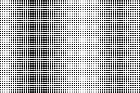 单色半色调覆盖复古效果. 黑色墨点卡通图案照片