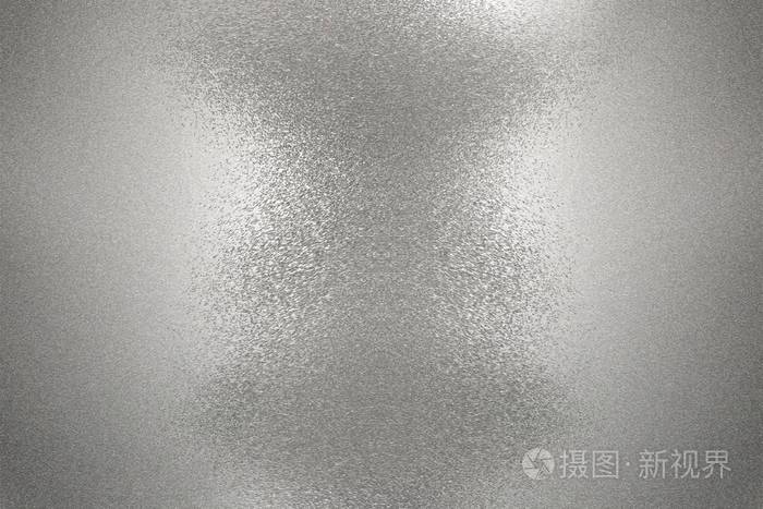 粗糙银壁表面的反射抽象背景照片 正版商用图片18evxl 摄图新视界