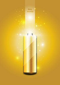 电池能量插图金光抽象技术背景为计算机图形网站互联网。