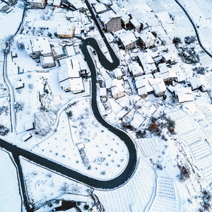 Anna  Winter aerial view