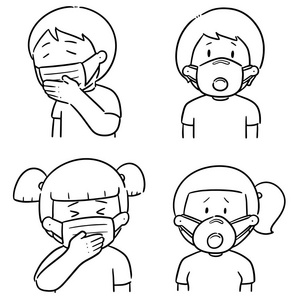 流感线条图片-流感线条素材-流感线条插画-摄图新视界