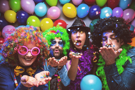 新年狂欢节图片-新年狂欢节素材-新年狂欢节插画-摄图新视界