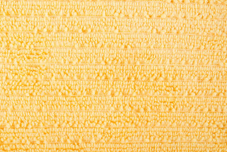 黄色毛巾作为背景和质地