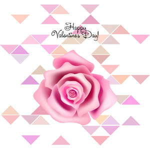 s Day, rose, flower, greeting card, vector background