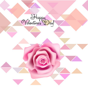 s Day, rose, flower, greeting card, vector background