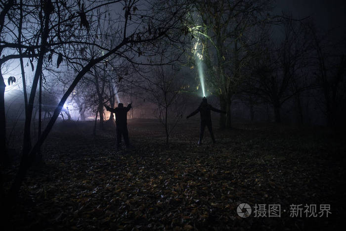 恐怖万圣节的概念.