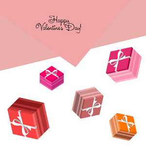 s Day, gift, greeting card, vector background